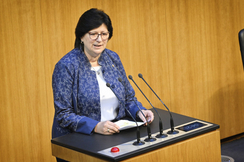 FPÖ-Frauensprecherin Rosa Ecker im Nationalrat.